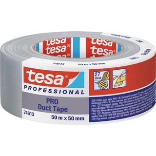tesa Pro Lærredstape | 50 mm | 50m | Grå
