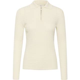 Kaffe KAflora Pullover - Hvid - Str XXL - Damer