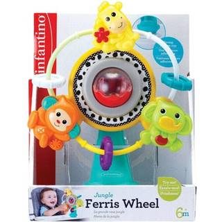 Infantino Babylegetøj - Pariserhjul m. jungledyr - Fra 6mdr+