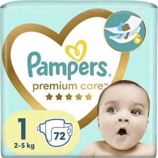 Pampers Premium Care Size 1 engangsbleer 2-5 kg 72 stk. - 72 stk.