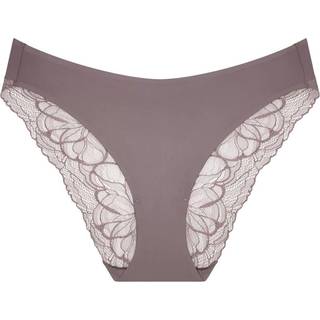 Triumph Body Make-Up Illusion Lace Highleg tai trusse, grå, Størrelse: 40, Dame
