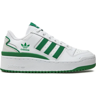 Forum Bold Stripes Sneakers, White/Green, 36