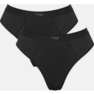 Sloggi 2-pak Ever Ease String Briefs - Black - X-Large * Kampagne *