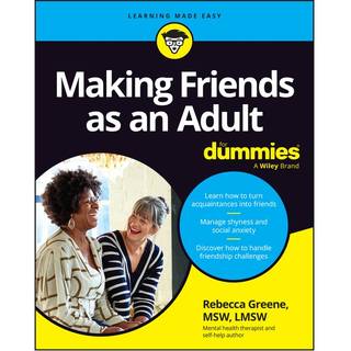 Making Friends as an Adult For Dummies