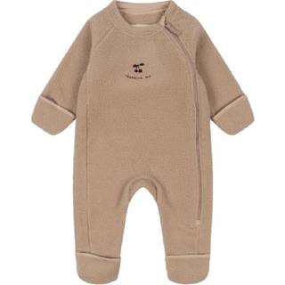Konges Sløjd SAFA ONESIE GRS SMOKE GRAY 9 months  Grå  9 måneder  Unisex