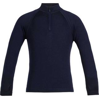 Icebreaker Kids 260 Tech L/S Half Zip Merino undertøj Børn størrelse 152 farve blå