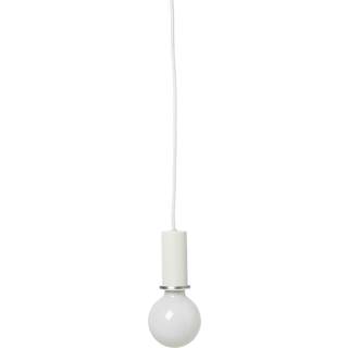 Socket Pendant Low - White