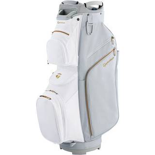 TaylorMade Kalea Gold Grey/White Cart bag