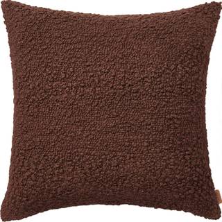 Ferm Living Moor pudebetræk 50x50 cm Dark pecan
