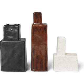 Ferm Living Koa Vase 3 Dele Flerfarvet - Vaser Keramik Multi - 1104270190