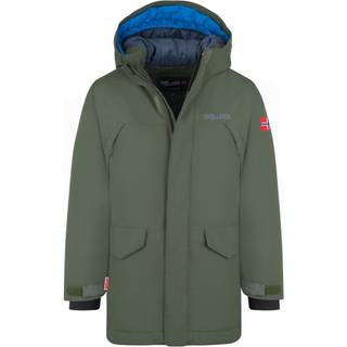 Trollkids Kid's Harstad Jacket Syntetisk jakke Børn størrelse 140 farve olivengrøn