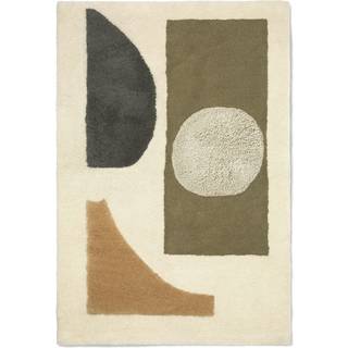 Bloco Tufted Rug - Green/Off-White - 120 x 180 cm