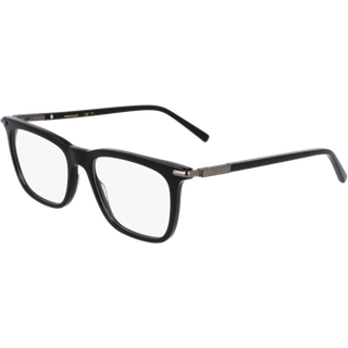 Ferragamo Mand SF3007 001 Optiske stel Acetat Sort Firkantet Normal