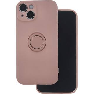 Etui med ringholder til iPhone 16 Pro - Pink