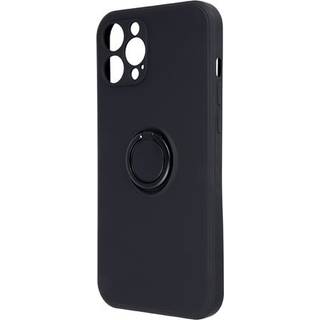 Etui med ringholder til iPhone 16 - Sort