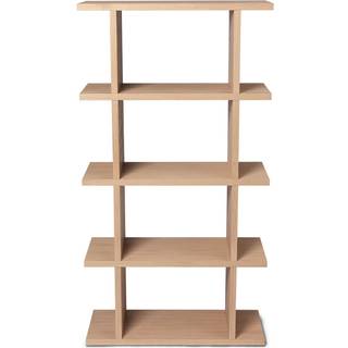 Kona Bookcase - 1x4 - Natural Oak Veneer