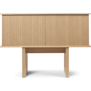 Ferm Living Stilt Single Sidebord - Sidebord & Aflastningsbord Eg Natural Oak - 1104270262