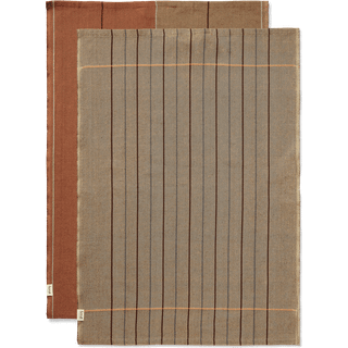 Ferm Living Ito viskestykke 50x70 cm 2-pak Hazel-oat
