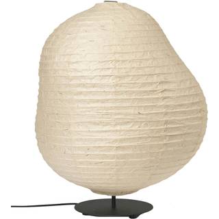 Kurbis Floor Lamp - Low - Black/Natural
