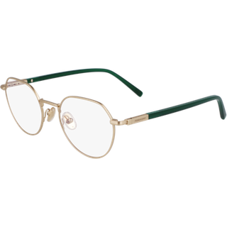 Ferragamo Unisex SF2233 711 Optiske stel Acetat Guld Rund Normal