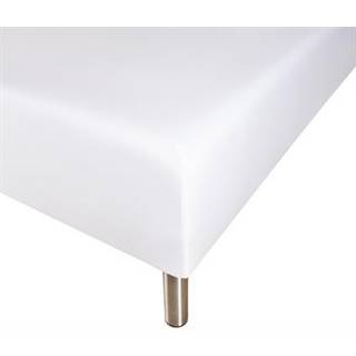 Boxlagen 180x200 cm - Hvid - 100% ekstra fin bomuldssatin - faconlagen til madras