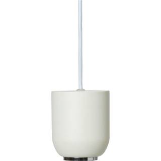 Socket Pendant Bell - White