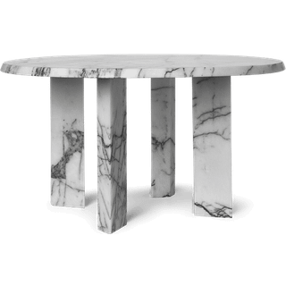 Taula Coffee Table - White/Charcoal