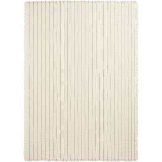 Ferm Living, Aires Sengetæppe 160x240 cm Undyed