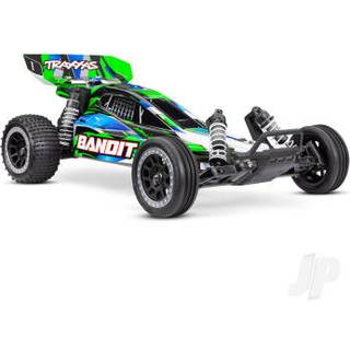 Traxxas 24254-8 Bandit 2WD 1/10 RTR TQ EHD USB-C Charger/ 7 cell NiMH 3000mAh - Green