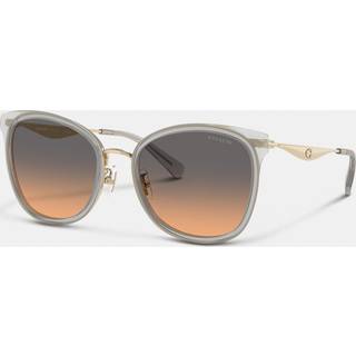 Coach HC7170 CW185 945018 56 Solbriller Kvinder Guld - Dove Grey - 56mm