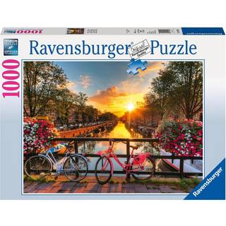 Ravensburger puslespil 1000 brikker - Cykler i Amsterdam