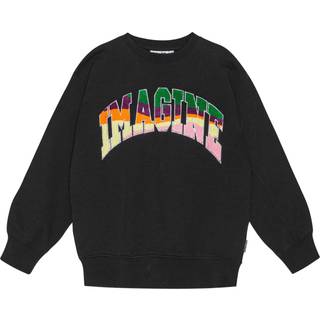 Molo Magni printed cotton-blend sweatshirt - black - Y 4