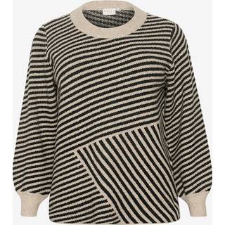 Kaffe Curve KCverina Pullover - Natur - Str L - Damer