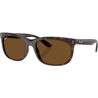 Ray - Ban Unisex RB2389 BALORETTE 902/57 Solbriller Acetat Skildpadde Pillow Polariseret