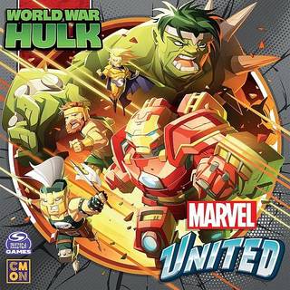 Cmon Marvel United: World War Hulk Expansion - Tabletop Miniatures Strategy Game Cooperative Superhero Game for Kids & Adults Ages 14 1-5 spelare