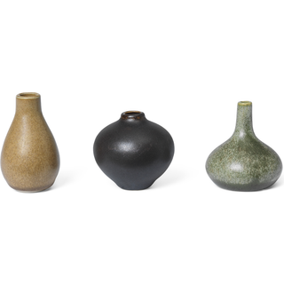 Ferm Living Komo vasee mini sæt med 3 Calm