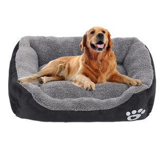 Hundebed, hundebed til store hunde, vaskbar kæledyrsmadras Behagelig og åndbar stor hundebed