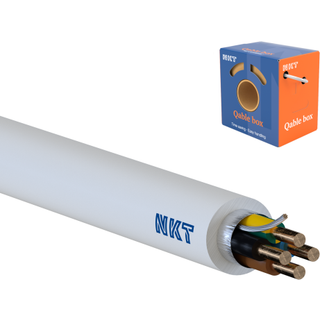 NKT Exlq xtra dca 90 4g1,5 hvid b50