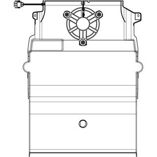 Electrolux luftkanal, med, blæser 140179516012