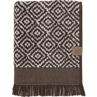 Mette Ditmer Morocco håndklæde 70x135 cm Chocolate-off-white