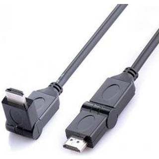 Reekin High Speed HDMI-kabel m. Ethernet - Full HD, 270° - 3m