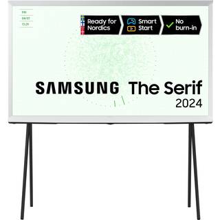 Samsung The Serif 50" 4k Qled Smart Tv Cloud White