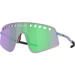 Oakley Unisex OO6025 SUTRO TI SWEEP 602505 Solbriller Titanium Flerfarve Grøn Firkantet Normal
