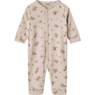 Wheat GOTS Nikola Blomstret Natkjole Pale Lilac Flowers 86 cm  Lilla  86 cm  kvinde
