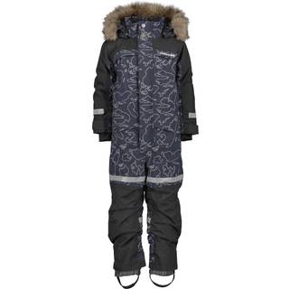 Didriksons Kids' Bjärven Special Edition Coverall Grundsund Reflective Navy, 110