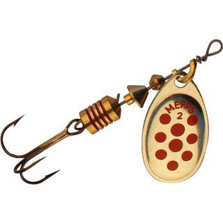 Mepps Aglia Decoree Spinner - Gold/Red Dots