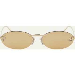 Fendi FE 4075US 30L 54 Solbriller Kvinder Guld - Shiny Endura Gold - 54mm