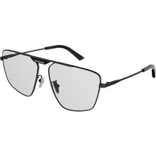 Balenciaga Mand BB0246SA 004 Solbriller Metal Grå Grå Geometrisk Normal
