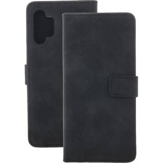 Smart Velvet-etui til iPhone 16 Plus, sort