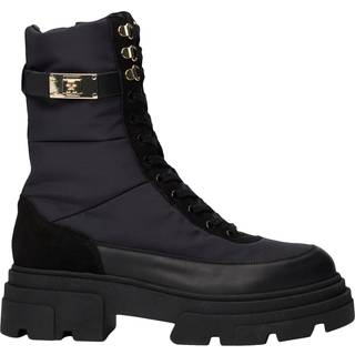Tommy Hilfiger Kort damestøvle Sort FW0FW08246BDS - 38